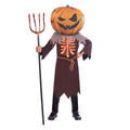 Scary Pumpkin Big Head - Child Costume