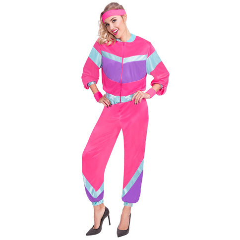 80s Bright Shell Suit - Adult Costume