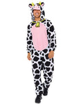 Cow Plush Onesie - Adult Costume