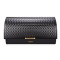 Tower Empire Roll Top Bread Bin Black