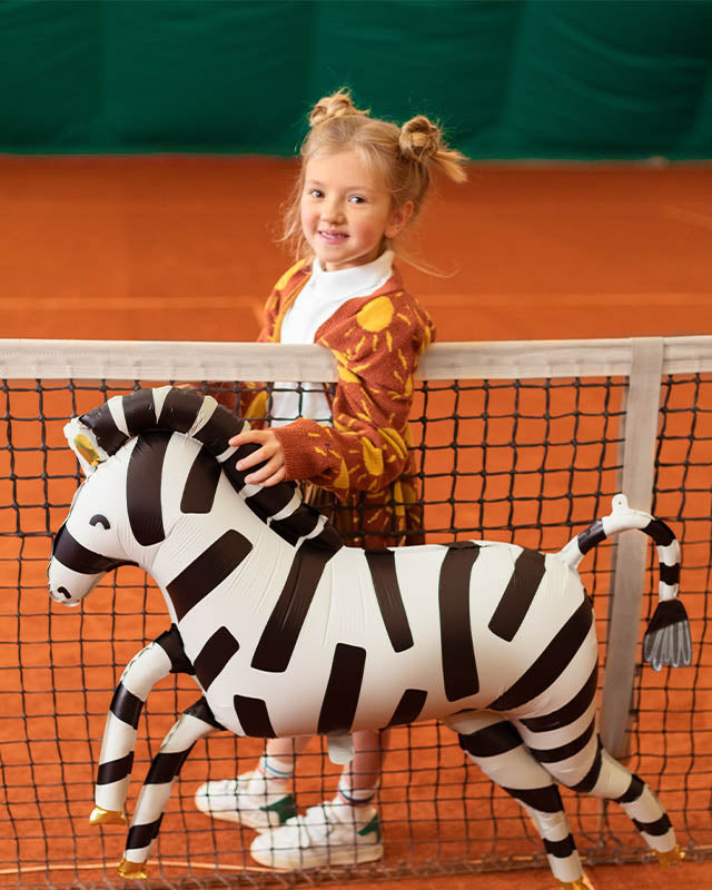 Zebra Shape Balloon - 39" Foil