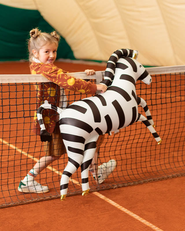 Zebra Shape Balloon - 39" Foil