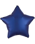 Silk Lustre Navy Blue Star Balloon - 18" Foil (Unpackaged)