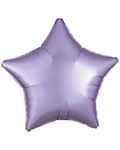 Silk Lustre Pastel Lilac Star Balloon - 18" Foil