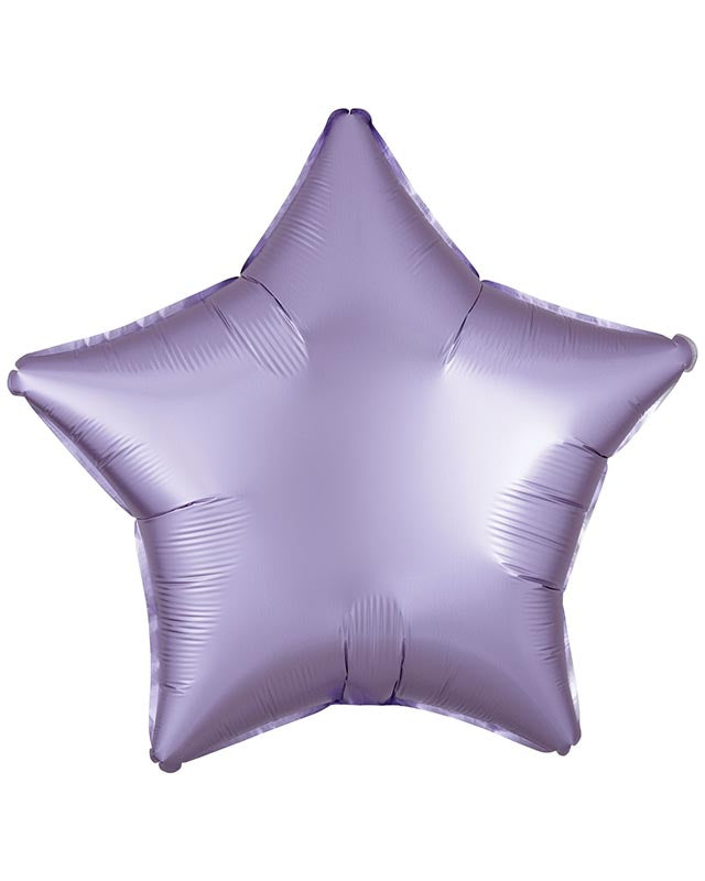 Silk Lustre Pastel Lilac Star Balloon - 18" Foil (Unpackaged)