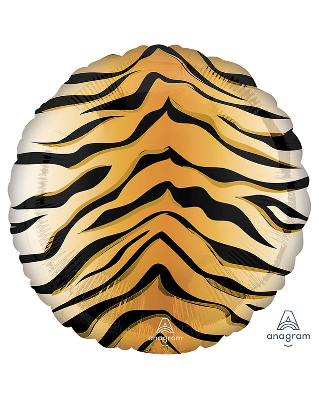 Tiger Print Balloon - 18" Foil