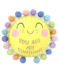 You Are My Sunshine Supershape Balloon - 25" x 26" Foil