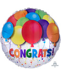 Congratulations Balloons Balloon - 18" Foil