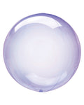Crystal Clearz Purple Balloon - 18" Foil (unpackaged)