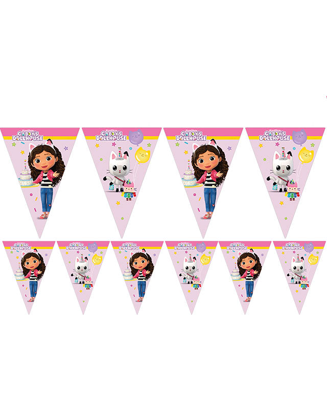 Gabby's Dollhouse Flag Banner - 2.3m