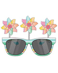 Summer Pinwheel Novelty Glasses