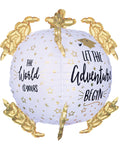 The World Is Yours UltraShape Balloon - 20"
