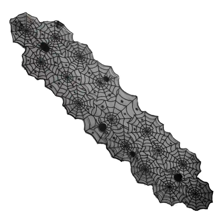 Black Spider Web Table Runner – Roov UK
