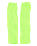 Neon Green Leg Warmers - Adult