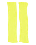 Neon Yellow Leg Warmers - Adult