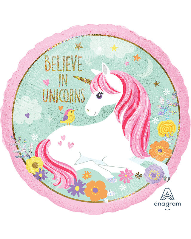 Magical Unicorn Balloon - 18" Foil Balloon