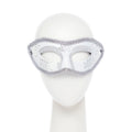 White Mask with Glitter