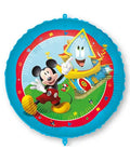 Disney Mickey Mouse 18" Round Foil Balloon with String & Weight