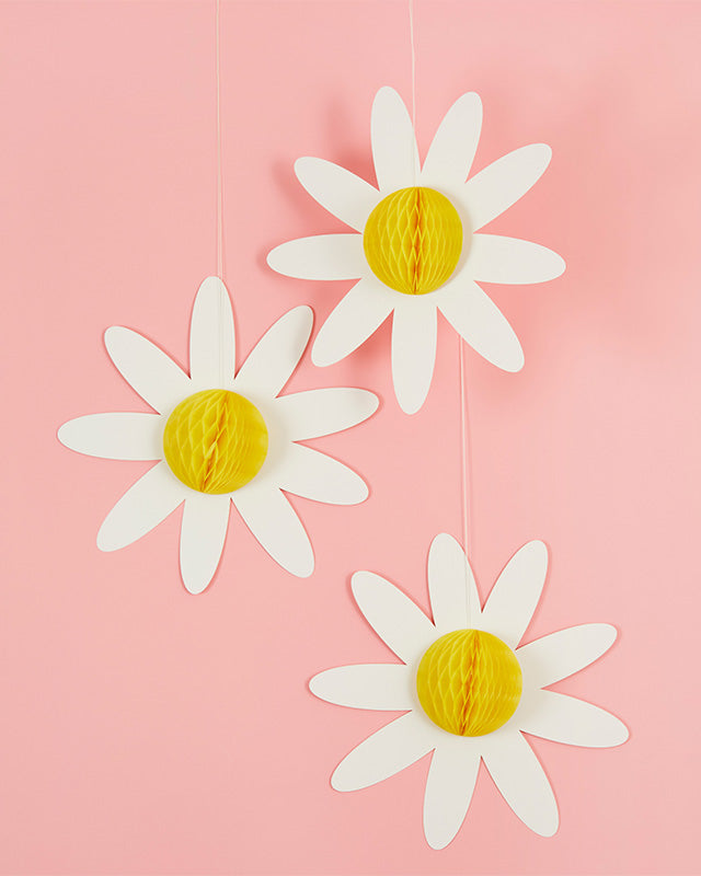 Daisy Honeycomb (3pk)