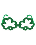 Shamrock Glitter Glasses