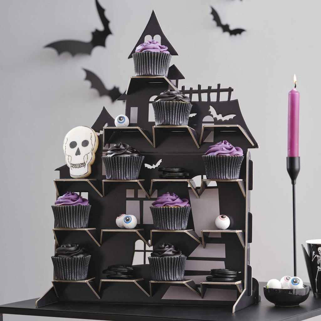 Haunted House Treat Stand