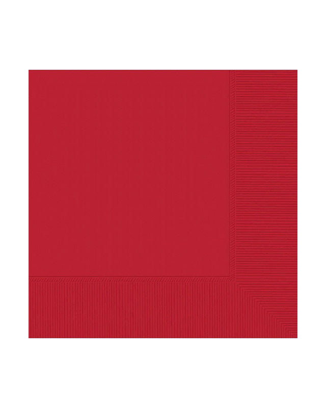 Red Napkins 33cm (20pk)