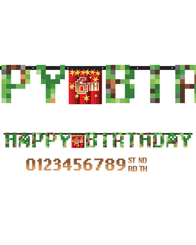 TNT Letter Banner Add-an-Age - 160cm x 13cm