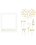 Best Wedding Selfie Photo Booth Frame Kit