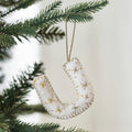 Tree Decorations - Monogram Letters - U