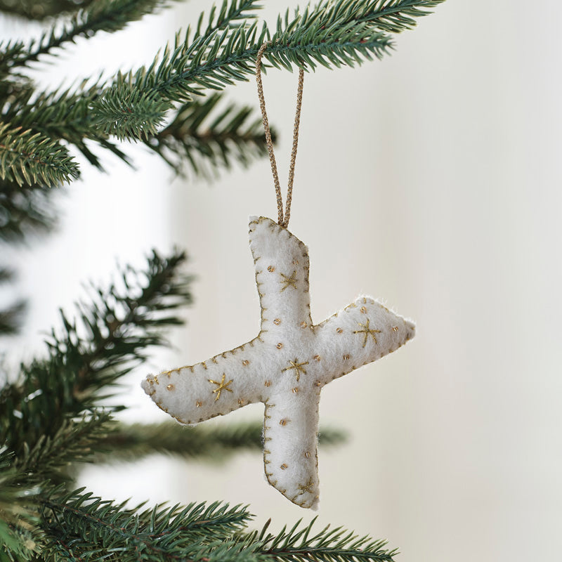 Tree Decorations - Monogram Letters - X