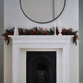 Red Berry Foliage Garland