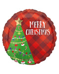Festive Christmas Tree - 18" Foil
