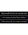 Halloween Help Yourself Paper Banners - 1m