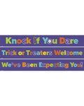 Halloween Trick or Treat Paper Banners - 1m
